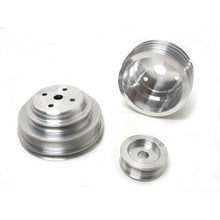 Laden Sie das Bild in den Galerie-Viewer, BBK 85-97 GM Truck 305 350 Underdrive Pulley Kit - Lightweight CNC Billet Aluminum (3pc)