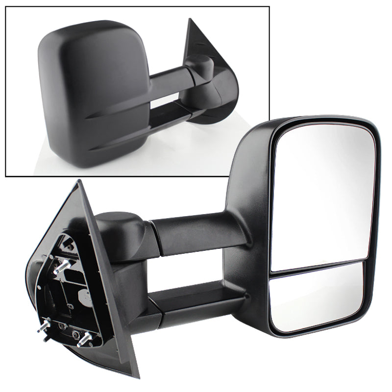 Xtune Chevy Silverado 07-12 Manual Extendable Manual Adjust Mirror Right MIR-CSIL07-MA-R