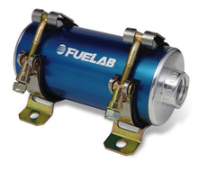 Carica l&#39;immagine nel visualizzatore di Gallery, Fuelab Prodigy Reduced Size EFI In-Line Fuel Pump - 700 HP - Blue