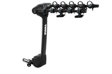 Laden Sie das Bild in den Galerie-Viewer, Thule Apex XT 5 - Hanging Hitch Bike Rack w/HitchSwitch Tilt-Down (Up to 5 Bikes) - Black