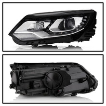 Load image into Gallery viewer, Spyder VW Tiguan 12-17 LED/DRL Projector Headlights Chrome PRO-JH-VWT12-LED-C