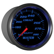 Carica l&#39;immagine nel visualizzatore di Gallery, Autometer Cobalt 66.7mm 140-280 degree F. Water Temprature  Gauge