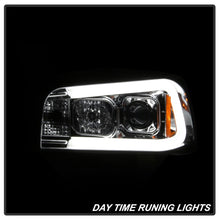 Load image into Gallery viewer, Spyder Dodge Charger 06-10 Projector Headlights - LED Light Bar - Chrome PRO-YD-DCH05V2-LB-C