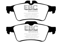 Cargar imagen en el visor de la galería, EBC 08-10 Chevrolet Cobalt 2.0 Turbo (SS) Yellowstuff Rear Brake Pads