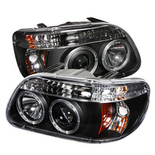 Load image into Gallery viewer, Spyder Ford Explorer 95-01 1PC Projector Headlights LED Halo Blk PRO-YD-FEXP95-HL-1PC-BK