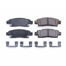 Carica l&#39;immagine nel visualizzatore di Gallery, Power Stop 08-17 Buick Enclave Rear Z17 Evolution Ceramic Brake Pads w/Hardware