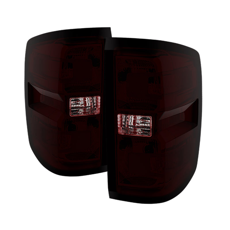 Xtune Chvy Silverado 2014-2016 OEM Style Tail Lights -Dark Smoked ALT-JH-CS14-OE-RSM