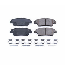 Carica l&#39;immagine nel visualizzatore di Gallery, Power Stop 17-19 Genesis G80 Rear Z17 Evolution Ceramic Brake Pads w/Hardware