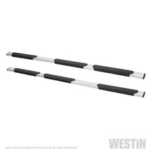 गैलरी व्यूवर में इमेज लोड करें, Westin 2019 Chevrolet Silverado/Sierra 1500 Crew Cab (6.5ft) R5 Modular Nerf Step Bars - Polished SS