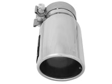 Carica l&#39;immagine nel visualizzatore di Gallery, aFe MACH Force-Xp 3in Inlet x 4in Outlet x 9in Length 304 Stainless Steel Exhaust Tip Polished