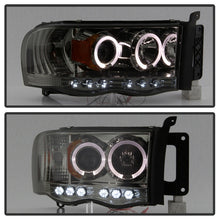 Load image into Gallery viewer, Spyder Dodge Ram 1500 02-05/Ram 2500 03-05 Projector Headlights LED Halo LED Smke PRO-YD-DR02-HL-SMC