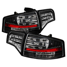 Cargar imagen en el visor de la galería, Spyder Audi A4 4Dr 06-08 LED Tail Lights Black ALT-YD-AA406-G2-LED-BK