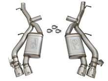 Carica l&#39;immagine nel visualizzatore di Gallery, aFe MACHForce XP 3in 304 SS Axle-Back Dual Exhaust (NPP) w/ Polished Tips 16-17 Camro SS V8-6.2L