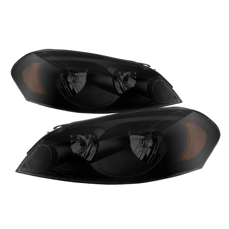 Xtune Chevy Impala 06-13 Monte Carlo 06-07 Crystal Headlights Black Smoked HD-JH-CIM06-AM-BSM