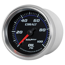 Carica l&#39;immagine nel visualizzatore di Gallery, Autometer Cobalt 66mm 0-100 PSI Oil Pressure Gauge