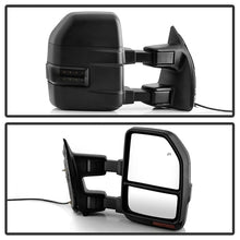 Charger l&#39;image dans la galerie, xTune 99-07 Ford SuperDuty Heated LED Telescoping Pwr Mirrors-Smk (Pair) (MIR-FDSD99S-G4-PW-RSM-SET)