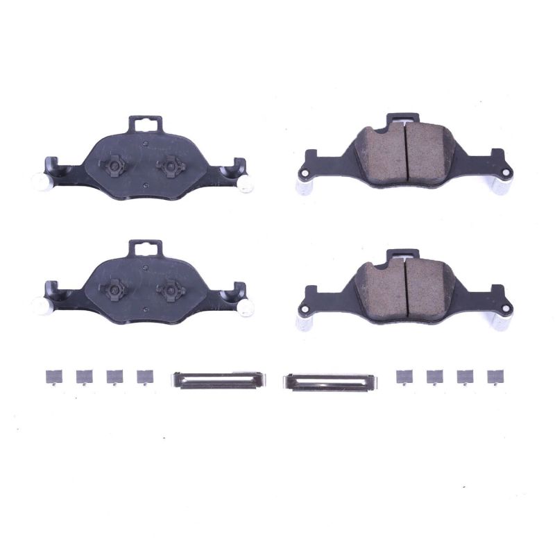 Power Stop 18-19 BMW 530e Front Z17 Evolution Ceramic Brake Pads w/Hardware