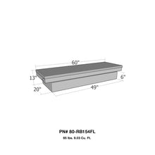 गैलरी व्यूवर में इमेज लोड करें, Westin/Brute Full Lid Full Size Step Side &amp; Down Size Shallow Depth - Aluminum