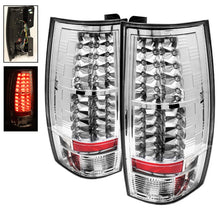 Load image into Gallery viewer, Spyder Chevy Suburban/GMC Yukon/Yukon Denali 07-14 LED Tail Lights Chrm ALT-YD-CSUB07-LED-C