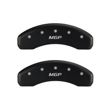 Cargar imagen en el visor de la galería, MGP 4 Caliper Covers Engraved Front &amp; Rear MGP Red finish silver ch