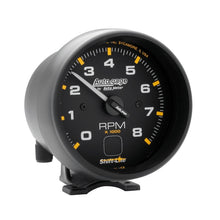 Carica l&#39;immagine nel visualizzatore di Gallery, Autometer AutoGage 3-3/4in Pedestal Tachometer 0-8000 RPM Black/Black w/ Shift Light