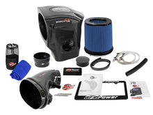 Cargar imagen en el visor de la galería, aFe Momentum Black Series Carbon Fiber Pro 5R Air Intake System 11-19 Dodge Charger SRT8 6.4L