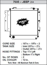 Carica l&#39;immagine nel visualizzatore di Gallery, CSF 05-06 Jeep Wrangler Radiator