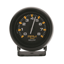 गैलरी व्यूवर में इमेज लोड करें, Autometer Autogage 3-3/4in. 0-8K RPM Black Dial/Black Case Pedestal Tachometer