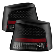 Carica l&#39;immagine nel visualizzatore di Gallery, Xtune Dodge Charger 2009-2010 LED Tail Lights Black Smoke ALT-JH-DCH09-LED-BKSM