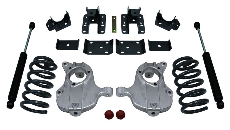 MaxTrac 16-18 GM C1500 2WD Extended/Crew Cab w/Stamped Steel Susp. 4in/6in MaxPro Lowering Kit