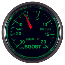 Laden Sie das Bild in den Galerie-Viewer, Autometer GS 52mm 30 in Hg/20 psi Mechanical Vacuum/Boost Gauge