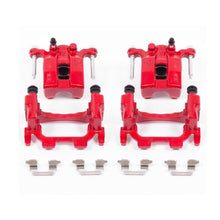 गैलरी व्यूवर में इमेज लोड करें, Power Stop 11-12 Infiniti G25 Rear Red Calipers w/Brackets - Pair