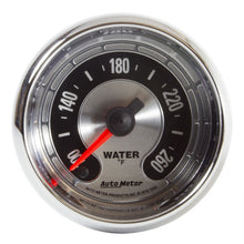 Carica l&#39;immagine nel visualizzatore di Gallery, Autometer American Muscle 52mm Full Sweep Electric 100-260 Deg F Water Temperature Gauge