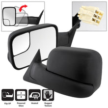 Charger l&#39;image dans la galerie, Xtune Dodge Ram 98-01 L&amp;R Manual Extendable Power Heated Adjust Mirror Left MIR-DRAM98-PW-SET