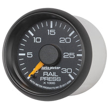 Laden Sie das Bild in den Galerie-Viewer, Autometer Factory Match 52.4mm Digital Stepper Motor 0-30,000 PSI Diesel Fuel Rail Pressure Gauge