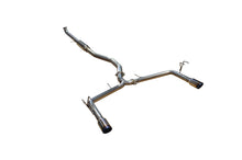 Carica l&#39;immagine nel visualizzatore di Gallery, Injen 16-20 Honda Civic 1.5L Turbo 4Cyl (Sedan) 63mm SS Cat-Back Exhaust w/ Dual Burnt Titanium Tips