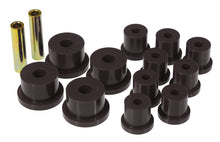 Laden Sie das Bild in den Galerie-Viewer, Prothane 64-73 Ford Mustang Rear Spring &amp; 1/2in Shackle Bushings - Black