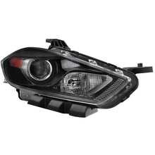 Carica l&#39;immagine nel visualizzatore di Gallery, xTune Dodge Dart 13-15 Passenger Side Projector Headlight -OEM Right - Black HD-JH-DDART13-HID-OE-R