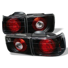 गैलरी व्यूवर में इमेज लोड करें, Spyder Honda Accord 92-93 4Dr Euro Style Tail Lights Black ALT-YD-HA92-4D-BK