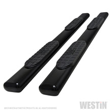 गैलरी व्यूवर में इमेज लोड करें, Westin 19-21 Chevrolet Silverado Crew Cab PRO TRAXX 6 Oval Nerf Step Bars - Black