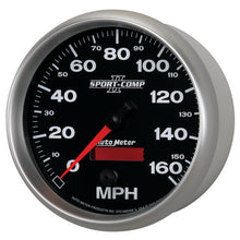 Laden Sie das Bild in den Galerie-Viewer, Autometer Sport-Comp II 5 inch 0-160MPH Electronic Programmable Speedometer