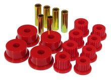 Charger l&#39;image dans la galerie, Prothane 94-01 Dodge Ram 2/4wd Rear Spring &amp; Shackle Bushings - Red