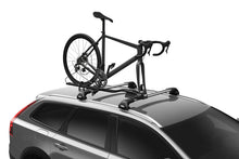 गैलरी व्यूवर में इमेज लोड करें, Thule FastRide Fork-Mount Roof Bike Rack (For Quick-Release Bikes/Adapter Req. for Thru-Axle) - Blk