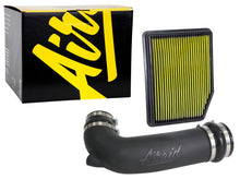 Cargar imagen en el visor de la galería, Airaid 19-20 Chevrolet Silverado 1500 V6-4.3L Jr Intake Kit - Oiled / Yellow Media