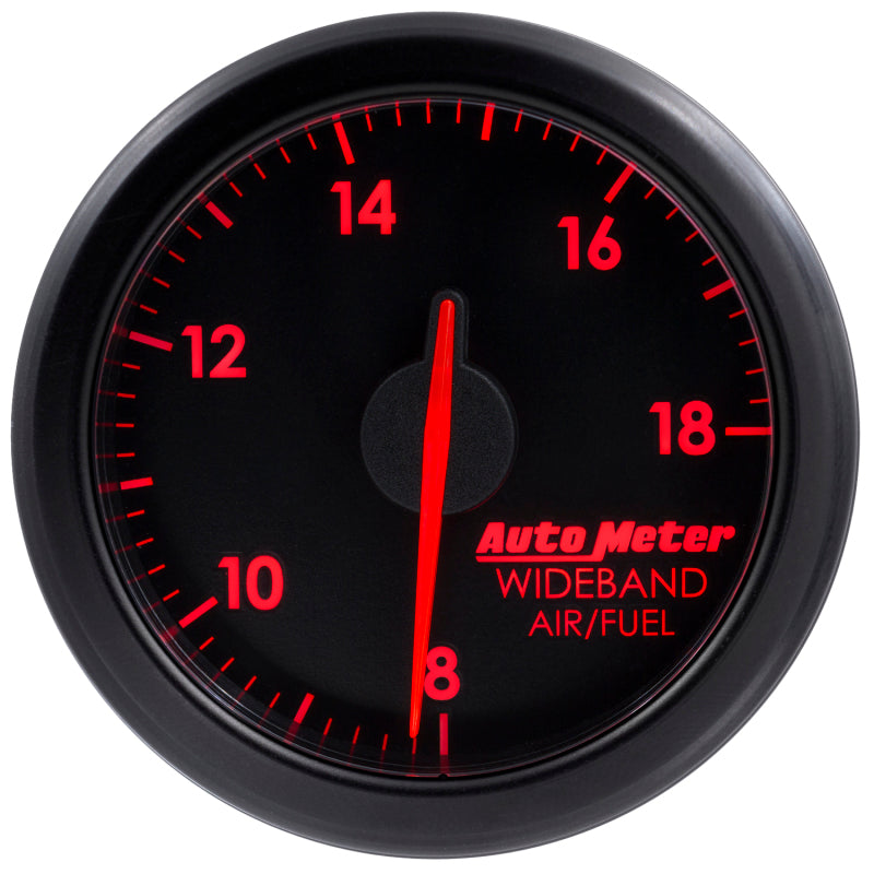 Autometer Airdrive 2-1/6in Wideband Air / Fuel Gauge 10:1-17:1 ARF Range - Black