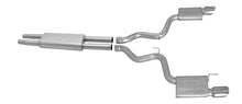 Laden Sie das Bild in den Galerie-Viewer, Gibson 15-17 Ford Mustang V6 3.7L 2.5in Cat-Back Dual Exhaust - Stainless