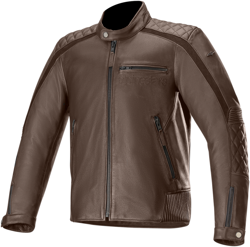 ALPINESTARS Hoxton v2 Jacket - Brown - US 38 / EU 48 3105520-80-48