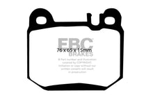 Carica l&#39;immagine nel visualizzatore di Gallery, EBC 00-01 Mercedes-Benz M-Class (ML) ML430 4.3 Ultimax2 Rear Brake Pads