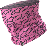 ALPINESTARS Neck Tube - Astars - Black/Pink 4759319-3901