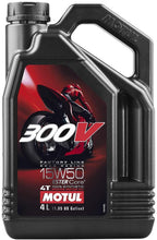 Load image into Gallery viewer, MOTUL 300V FACTORY LINE ROAD RACING ENGINE OIL 15W50